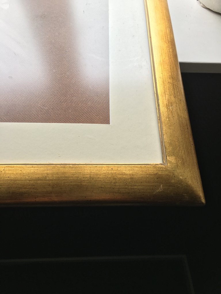 fotolijst goudkleurige 40x50 cm, Huis en Inrichting, 50 cm, Ophalen of Verzenden, Fotolijst, Goud