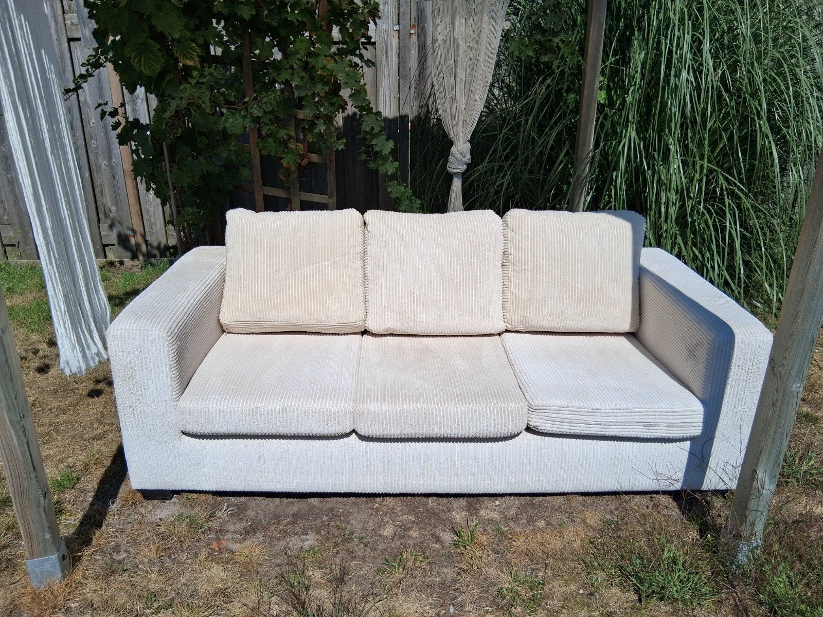 2,5 zitsbank, Ophalen, Gebruikt, Driepersoons, 75 tot 100 cm
