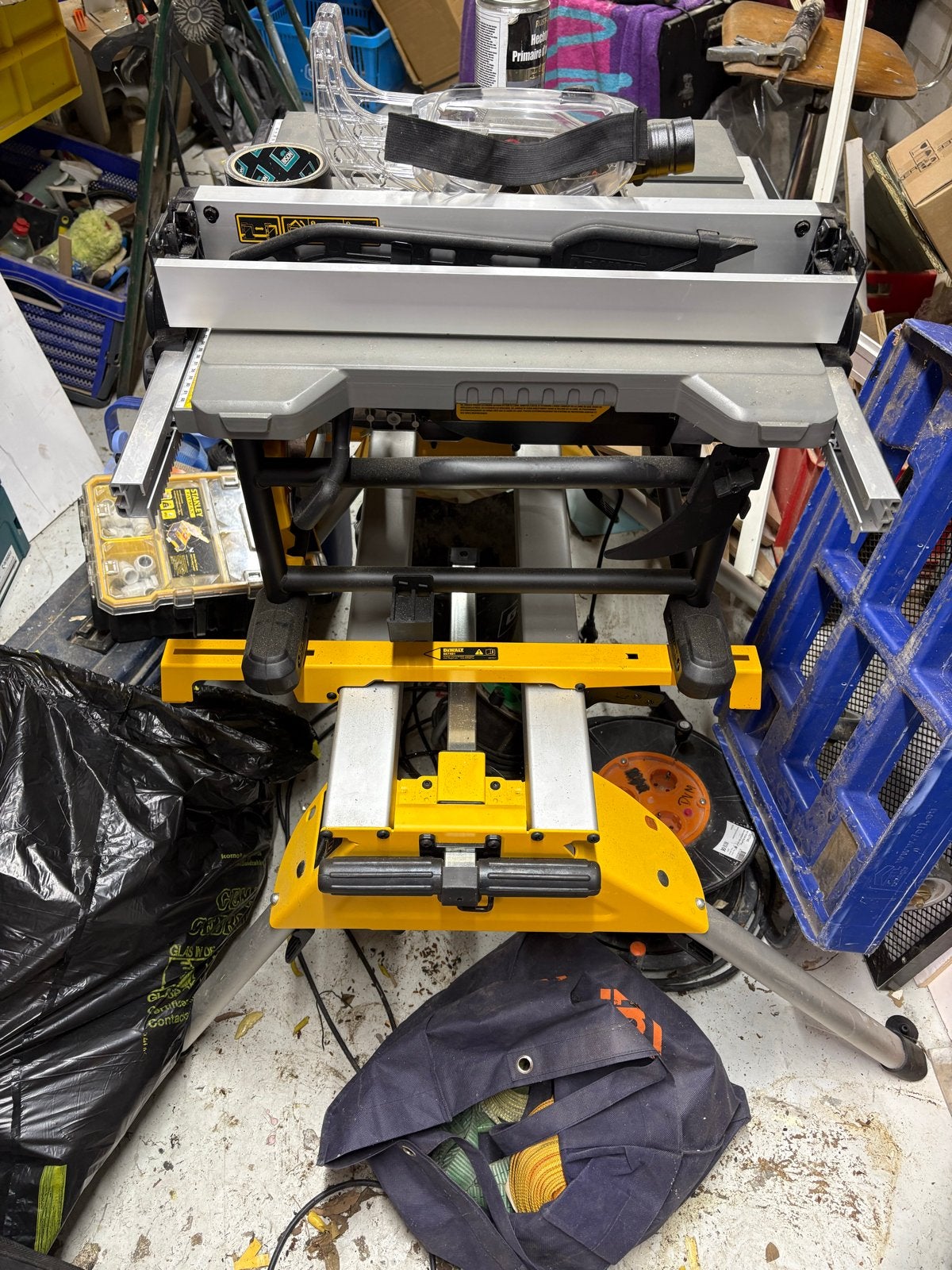 DeWalt DE7445 Tafelzaag - nieuw, Doe-het-zelf en Verbouw, 70 mm of meer, Overige typen, Nieuw, Ophalen of Verzenden