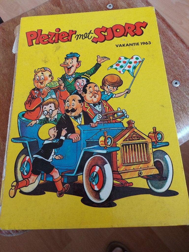 Plezier met Sjors vakantie 1963, Boeken, Eén stripboek, Ophalen of Verzenden, Gelezen