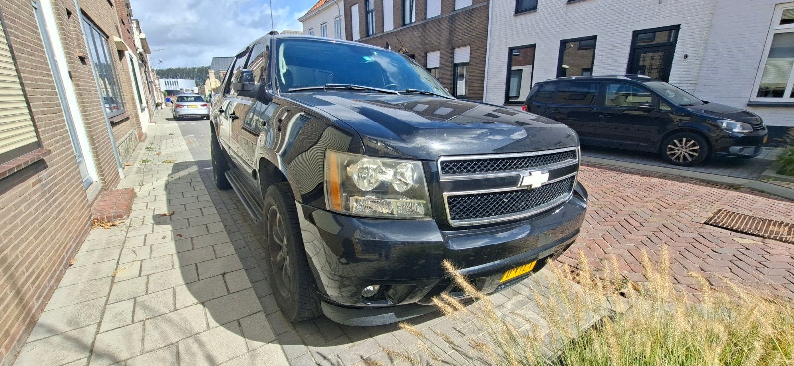 Chevrolet Avalanche 2007, Auto's, Bestelauto's, 324 pk, Zwart, Leder, 2581 kg