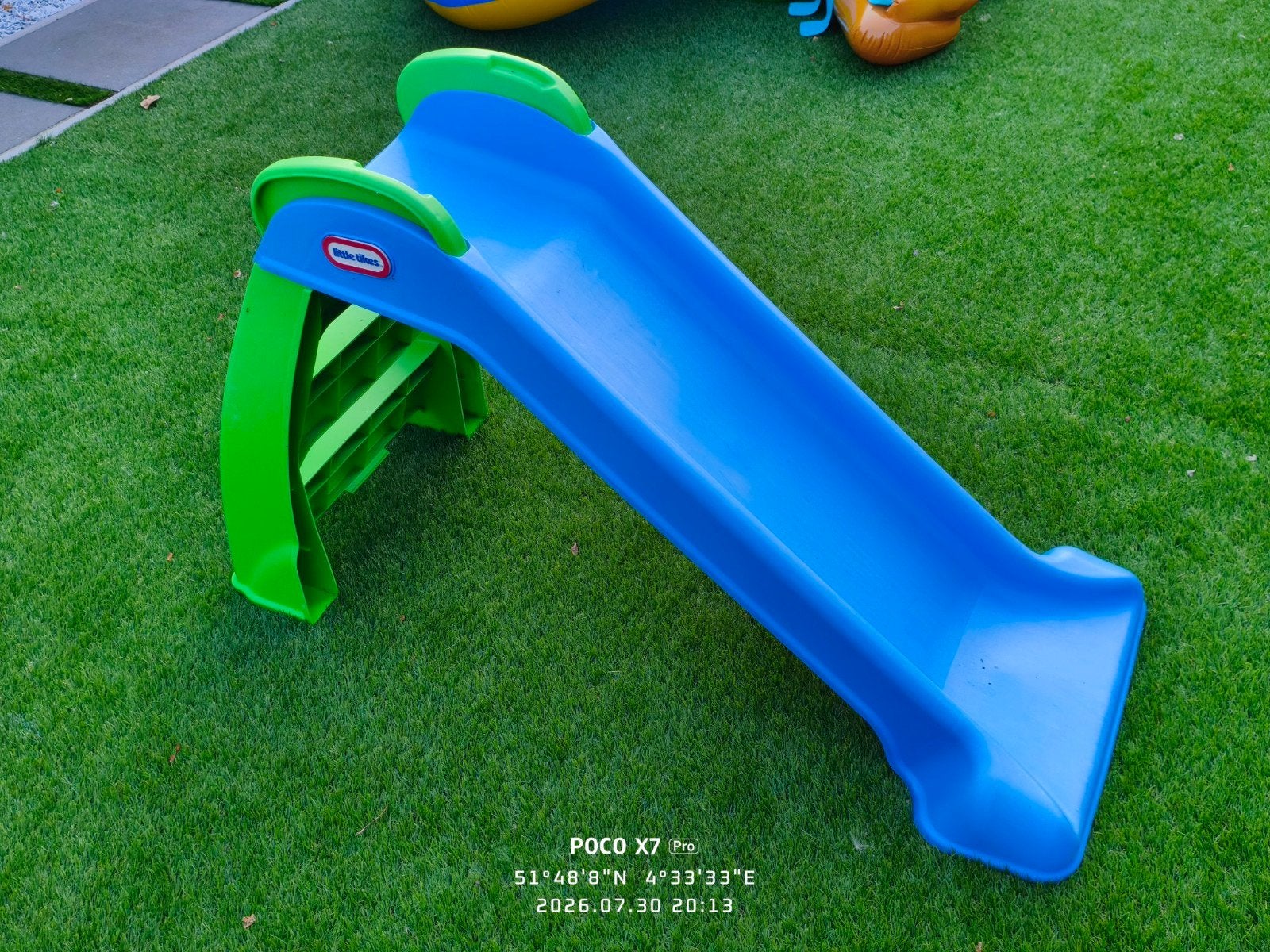 Little Tikes Glijbaan - Blauw/Groen, Ophalen, Gebruikt, Glijbaan