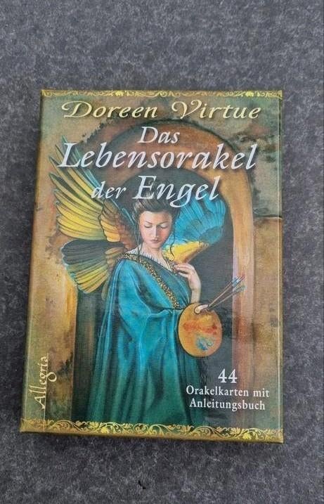 Doreen Virtue  Duits Het Levensorakel van de Engelen (Nieuw), Ophalen of Verzenden, Nieuw, Tarot of Kaarten leggen, Overige typen