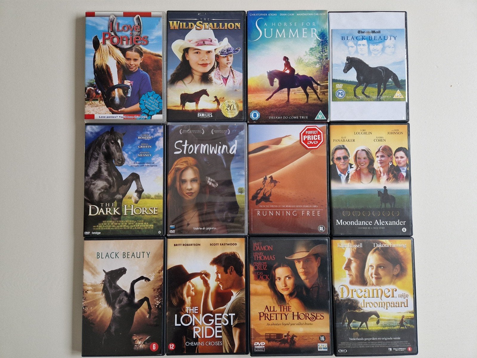 Paarden DVD Pakket, Engels, Verzenden, Alle leeftijden, Nederlands