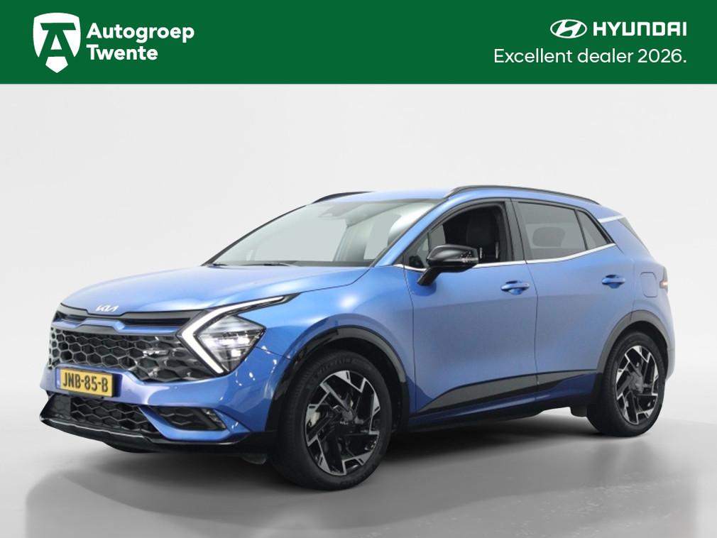 Kia Sportage 1.6 T PHEV GT-Line 4WD | Navigatie | Camera | S, Gebruikt, 4 cilinders, Blauw, Verwarming stoelen achter