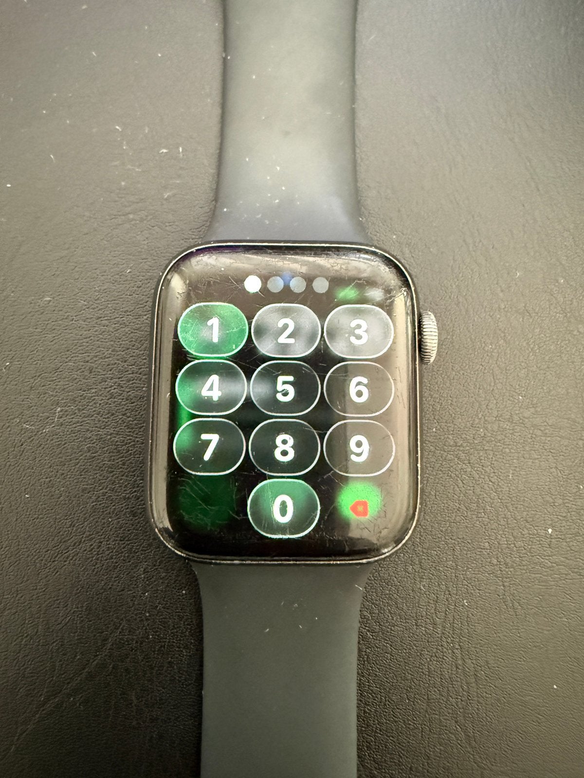 Apple Watch Series 6 44mm GPS Space Grey, Gebruikt, Verzenden, Zwart, IOS