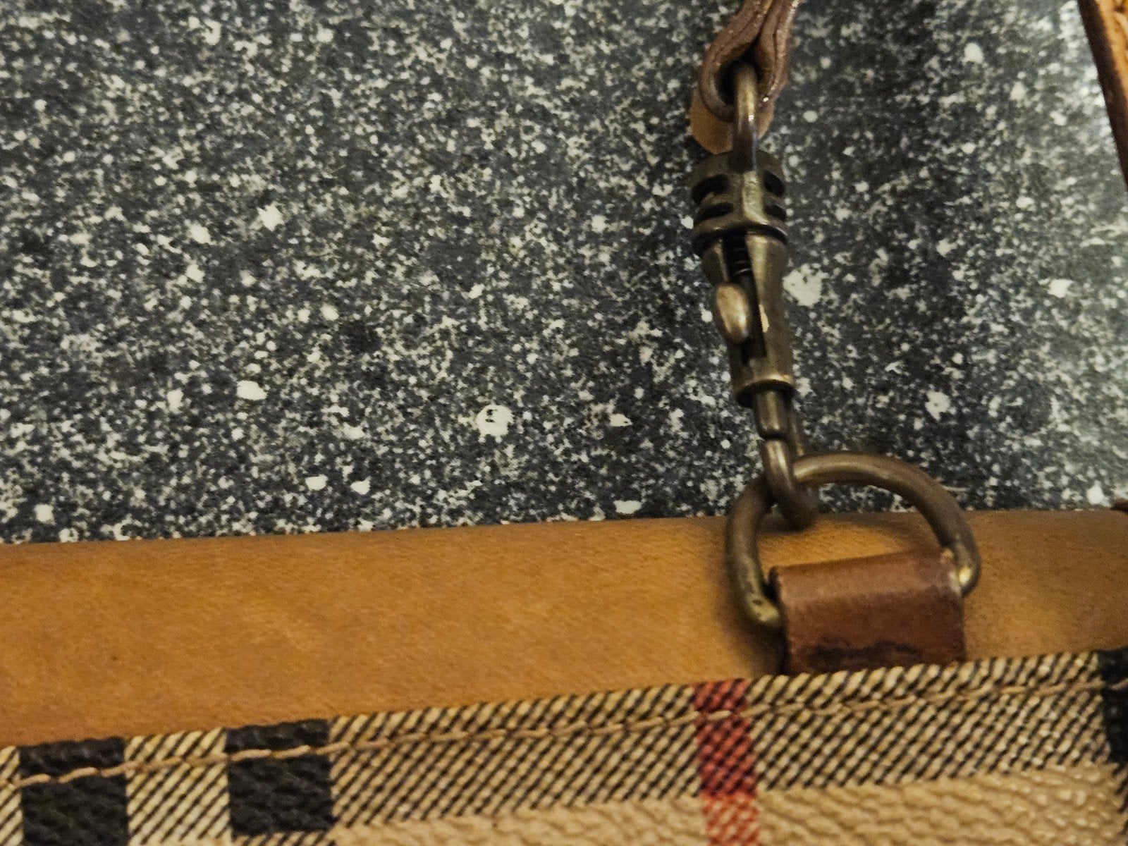 Burberry Schoudertasje - Vintage origineel, Ophalen of Verzenden, Zo goed als nieuw, Beige, Schoudertasje