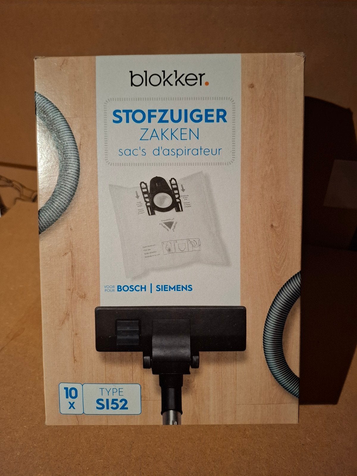 Blokker Stofzuigerzakken Type S152 voor Bosch/Siemens, Witgoed en Apparatuur, Stofzak, Overige merken, Overige typen, Nieuw