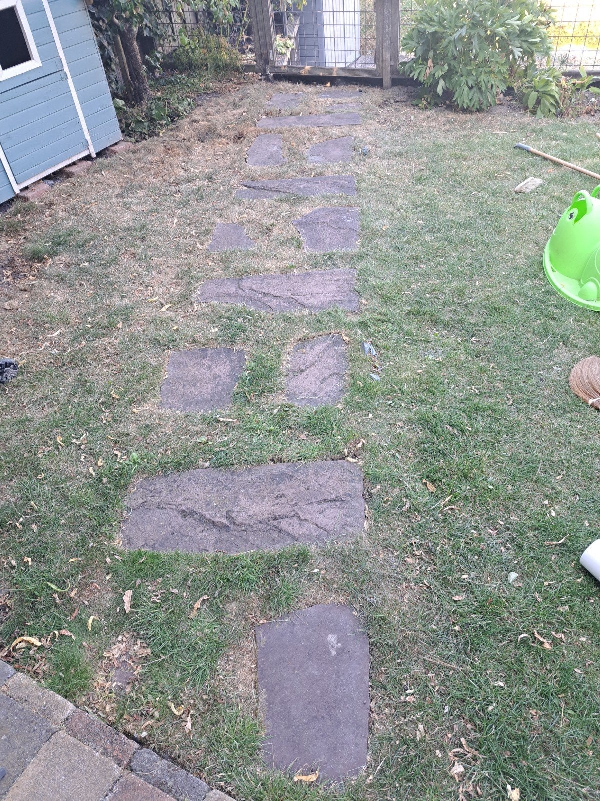 Flagstones (15 stuks) - Gratis af te halen!, Ophalen, Gebruikt, Terrastegels, Natuursteen