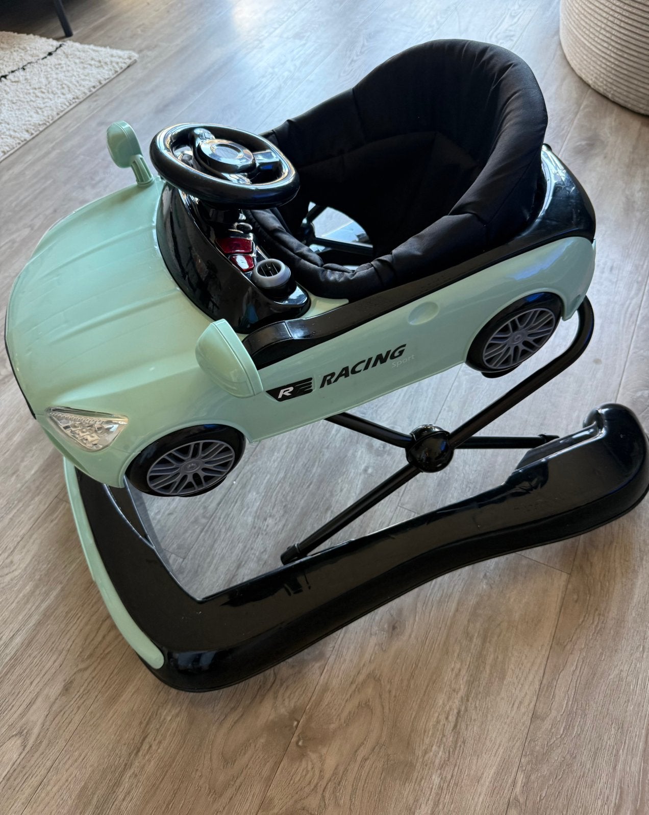 Bo Jungle Ruby 3-in-1 Loopstoel en Loopwagen - Mintgroen, Kinderen en Baby's, Ophalen, Zo goed als nieuw