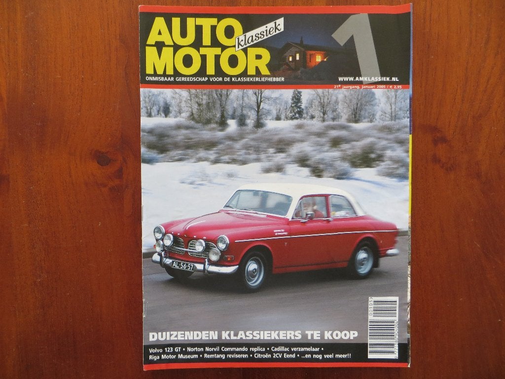 Auto Motor Klassiek 1 2005 Volvo 123, 2CV, Riga Museum, Ophalen of Verzenden, Nieuw, Volvo