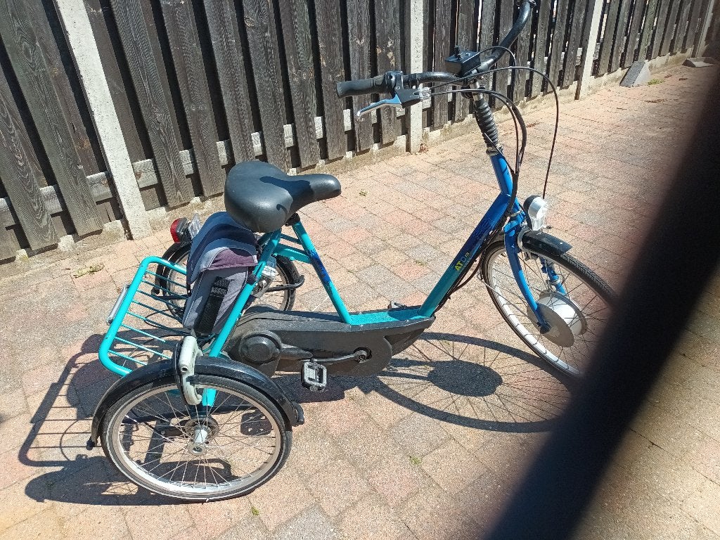 driewielerfiets, Ophalen of Verzenden, Zo goed als nieuw, Terugtraprem, Huka