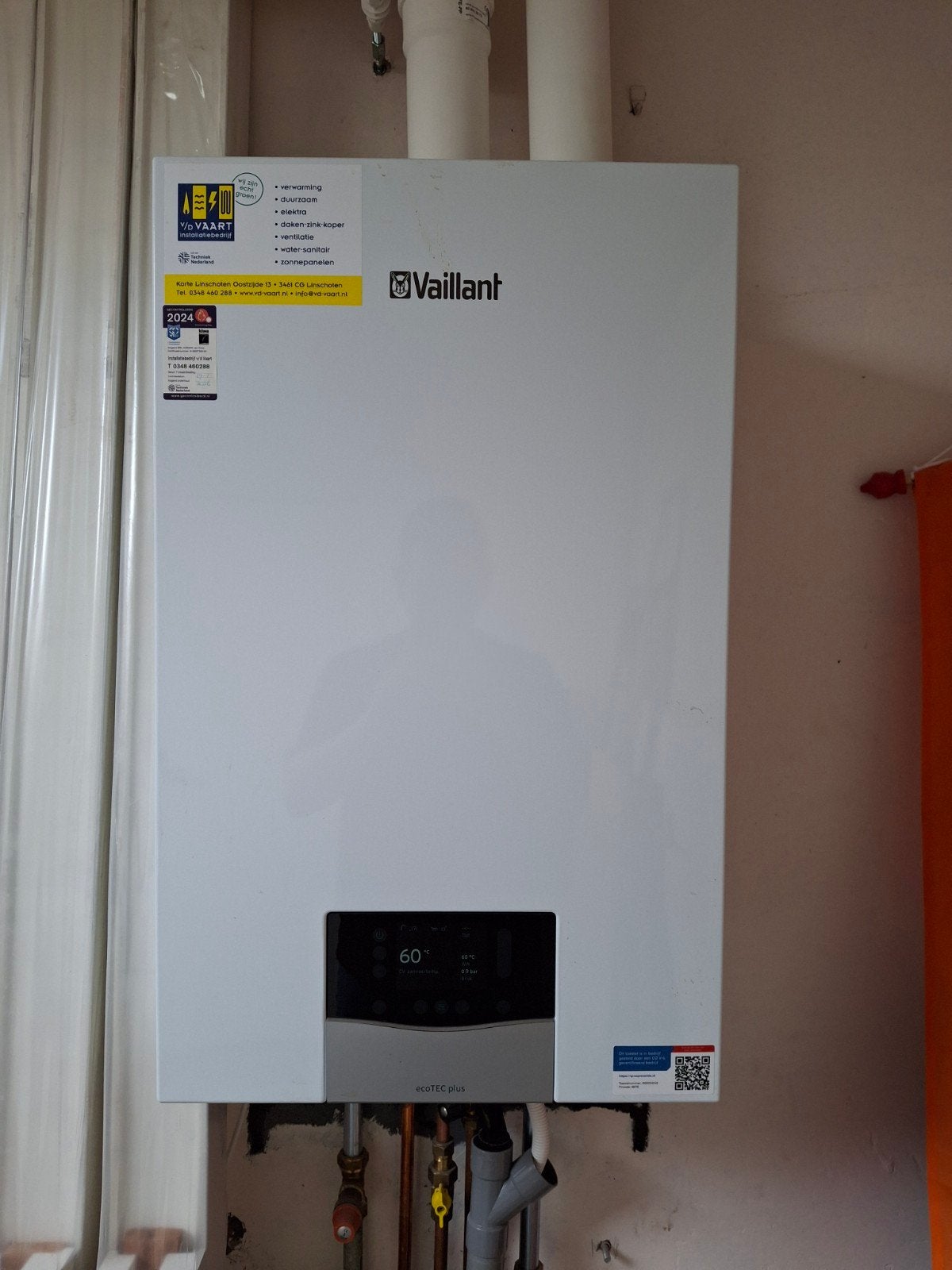 Vaillant ecoTEC plus VHR 30/36CS/1-5 (CW5) – Bouwjaar 2021, Ophalen, Aardgas, Boiler, Zo goed als nieuw