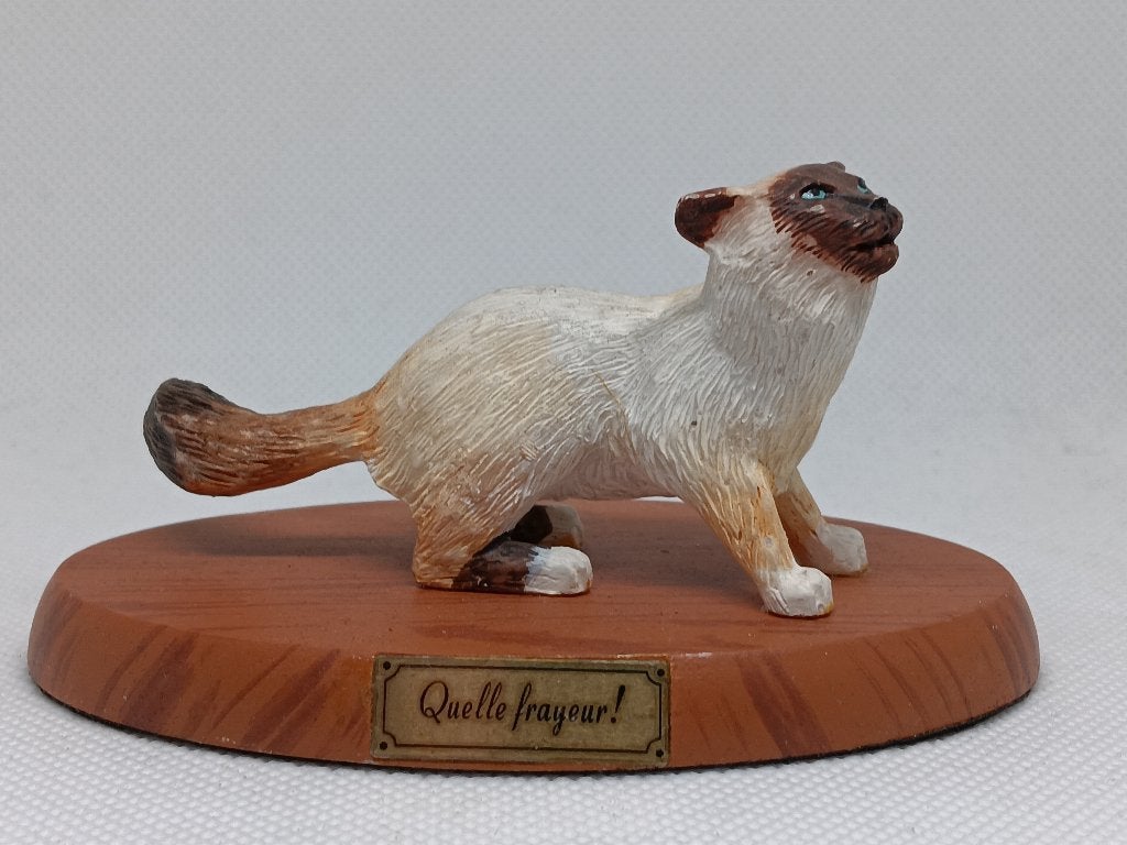 Editions Atlas kattenbeeldje - Quelle frayeur!, Ophalen of Verzenden, Dier