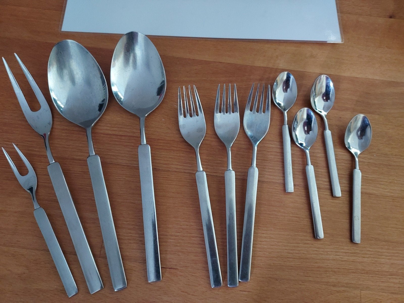 Keltum nocturne bestek, Huis en Inrichting, Keuken | Bestek, Gebruikt, Ophalen of Verzenden, Rvs of Chroom, Vaatwasserbestendig