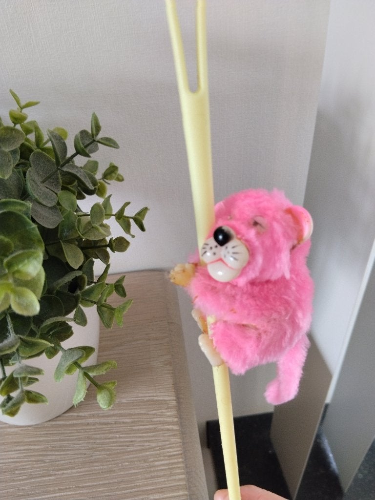 vintage knijp poppetje, Ophalen of Verzenden, Zo goed als nieuw