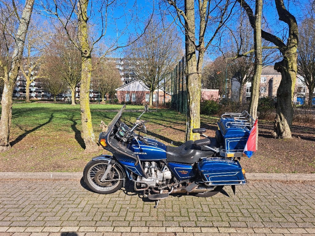 Honda Goldwing GL1000 1976, Motoren, Cardan-aandrijving, 4 cilinders, Gebruikt, Toermotor