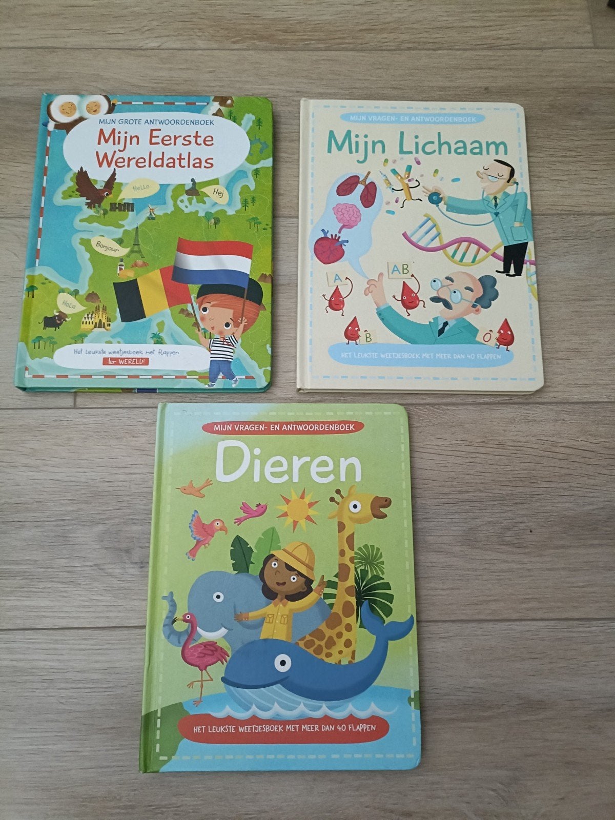 Leuke weetjes vraag/antwoorden boeken met flapjes, Ophalen of Verzenden, Non-fictie