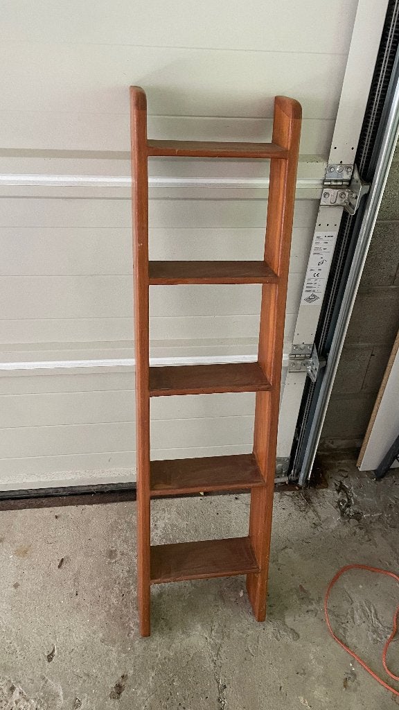 Trapje teakhout, 6 meter of meer, 15 tot 30 m², Ophalen of Verzenden, Zo goed als nieuw