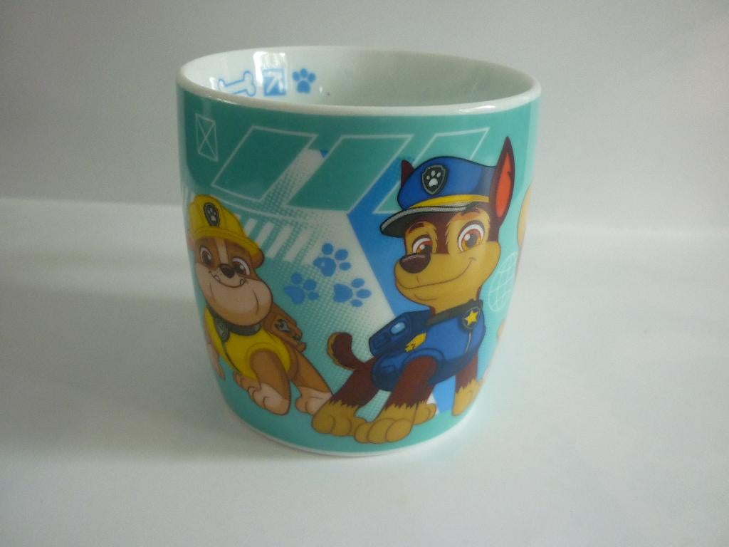 Paw patrol mok / beker Rubble Chase Skye / kinder, Overige materialen, Ophalen of Verzenden, Zo goed als nieuw, Overige stijlen