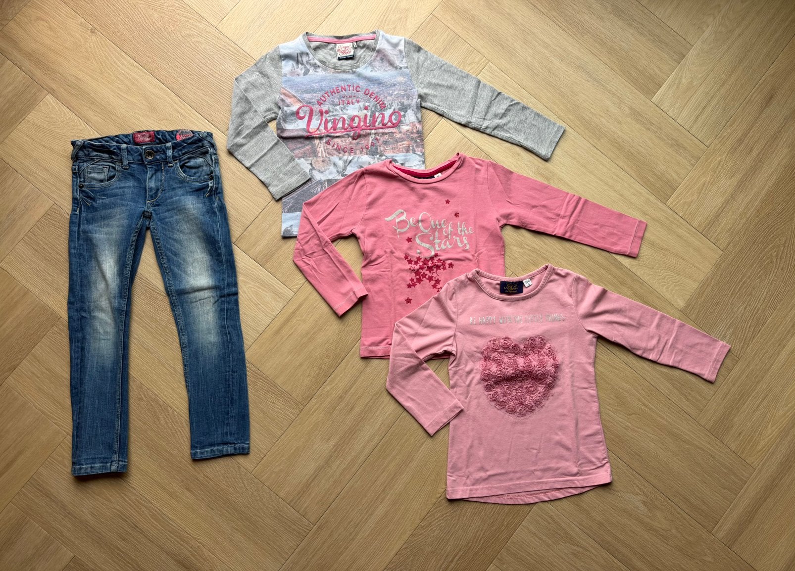 Kleding pakketje, Vingino en Knot so Bad, meisjes, maat 110, Ophalen of Verzenden, Zo goed als nieuw, Maat 110
