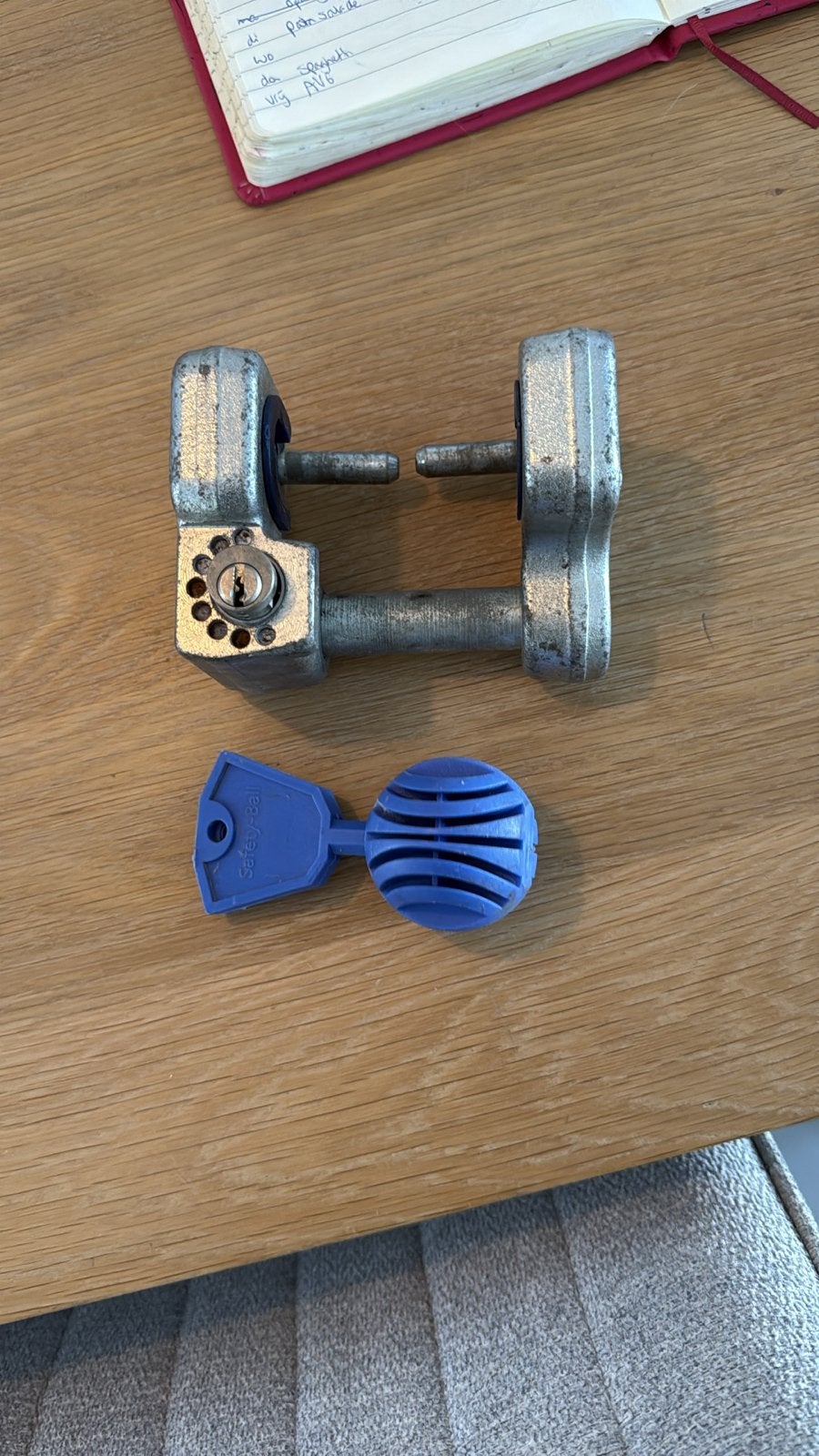 ROBSTOP WS 3000 PLUS disselslot met Safety-Ball, Ophalen, Gebruikt