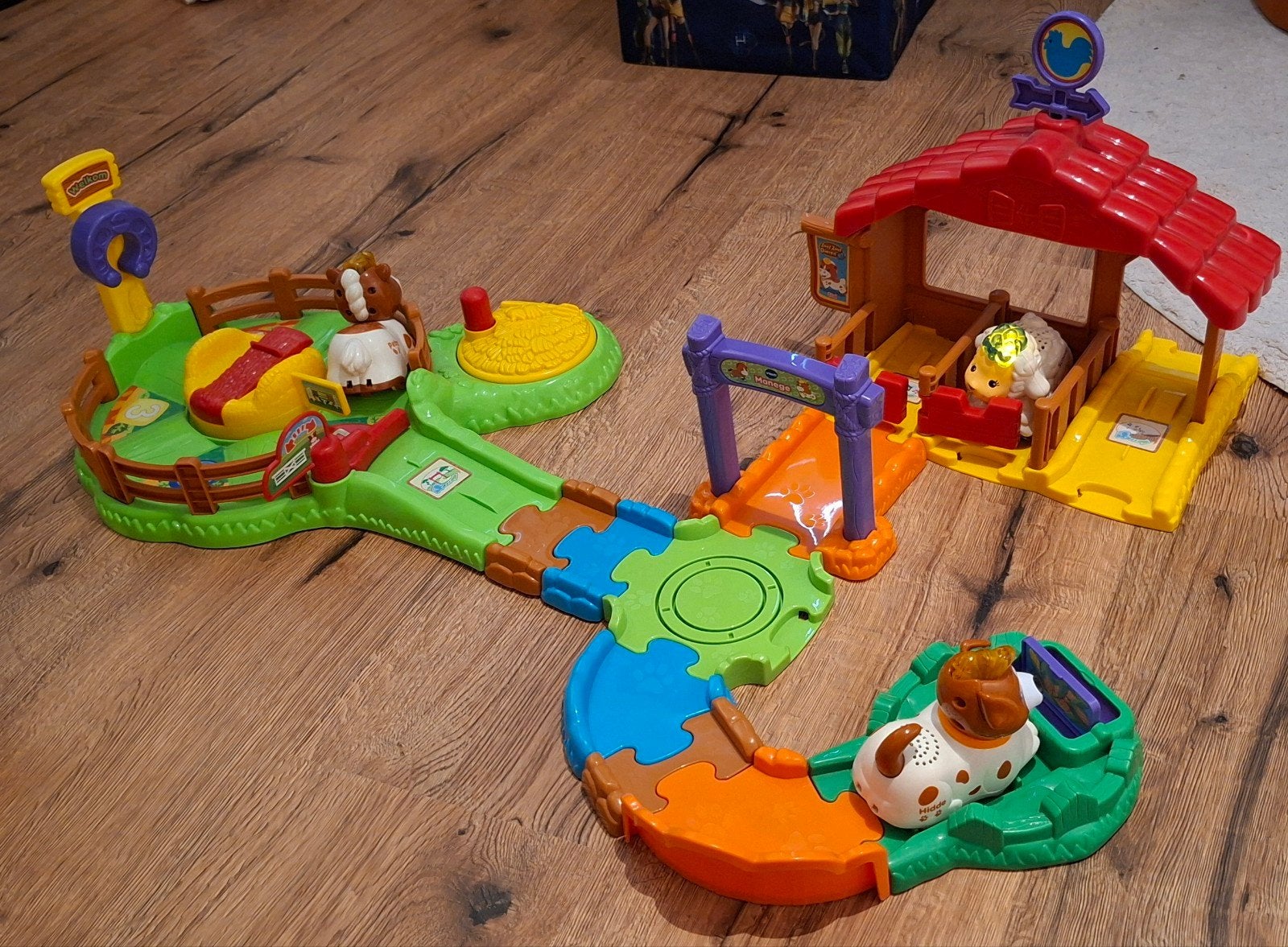 Vtech Zoef zoef dieren manege, Ophalen of Verzenden, Zo goed als nieuw, 2 tot 4 jaar