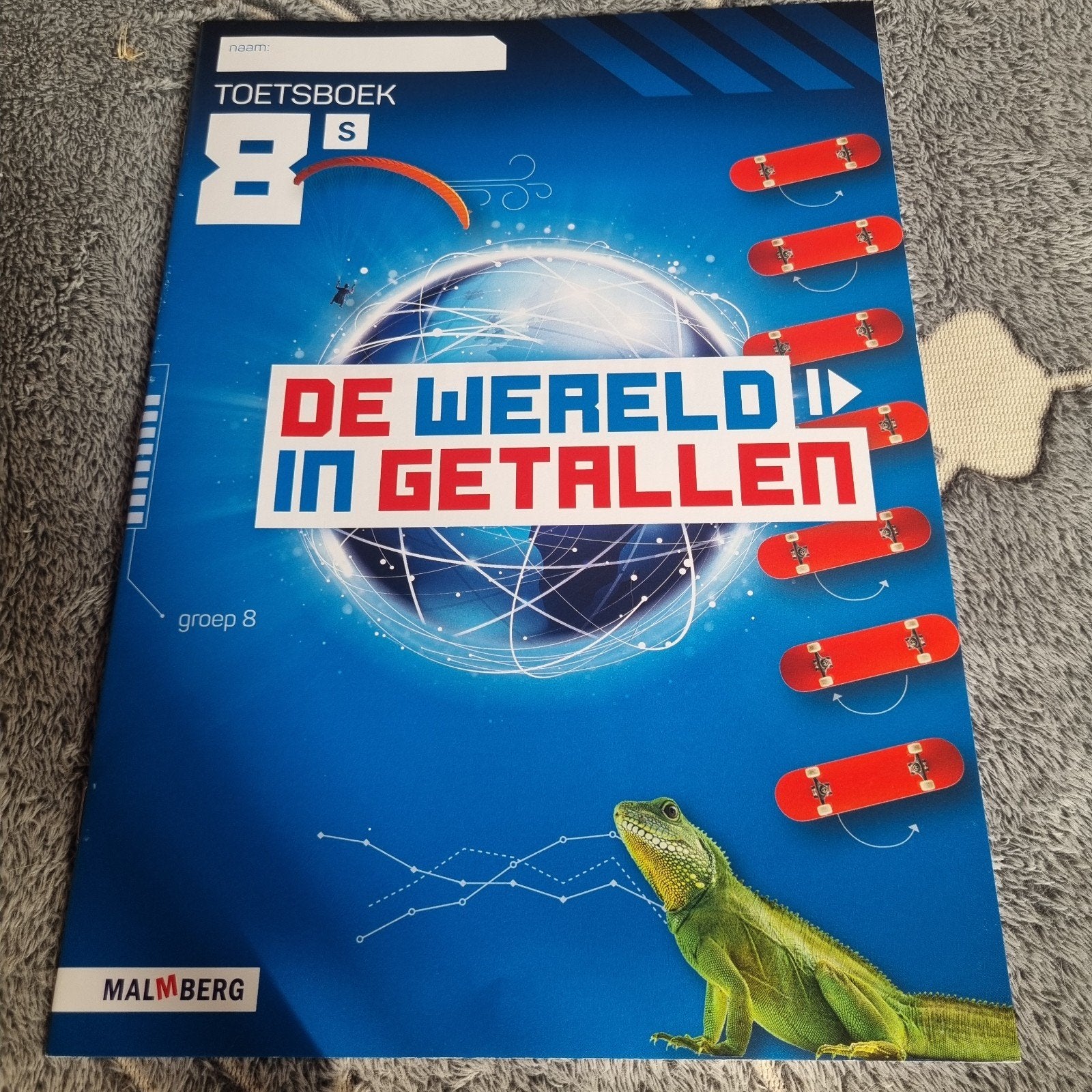 Groep 8 Malmberg De Wereld in Getallen Toetsboek S, Ophalen of Verzenden, Nieuw, Malmberg