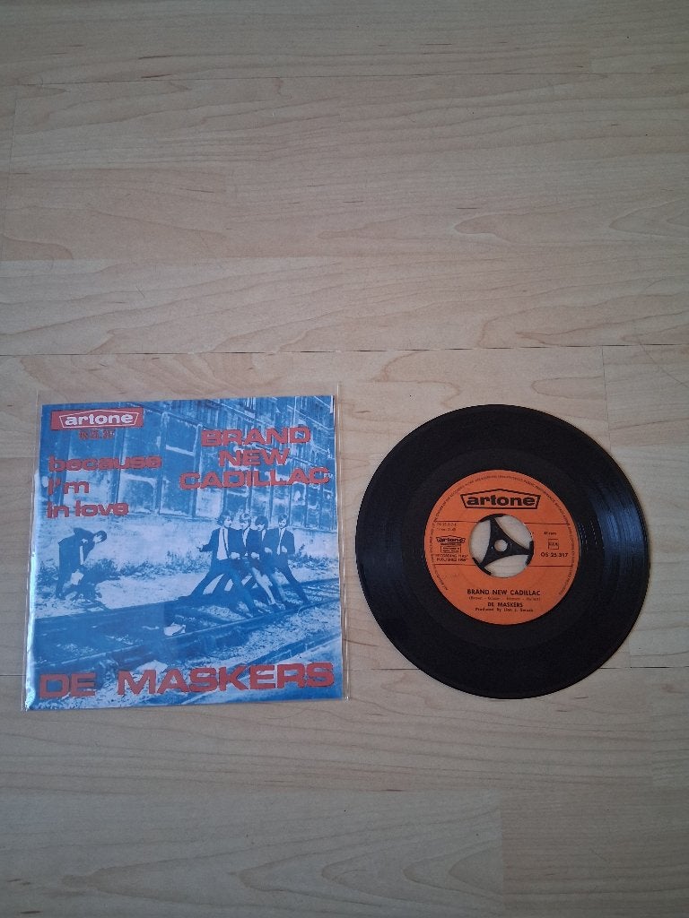 De Maskers, Cd's en Dvd's, Vinyl Singles, Ophalen of Verzenden, Gebruikt, Pop