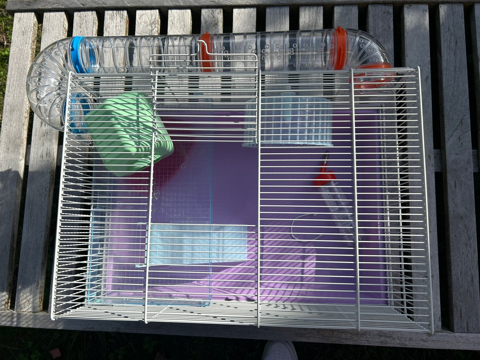Hamsterkooi – compleet – slechts 1 maand oud, Kooi, Minder dan 75 cm, Zo goed als nieuw, Ophalen