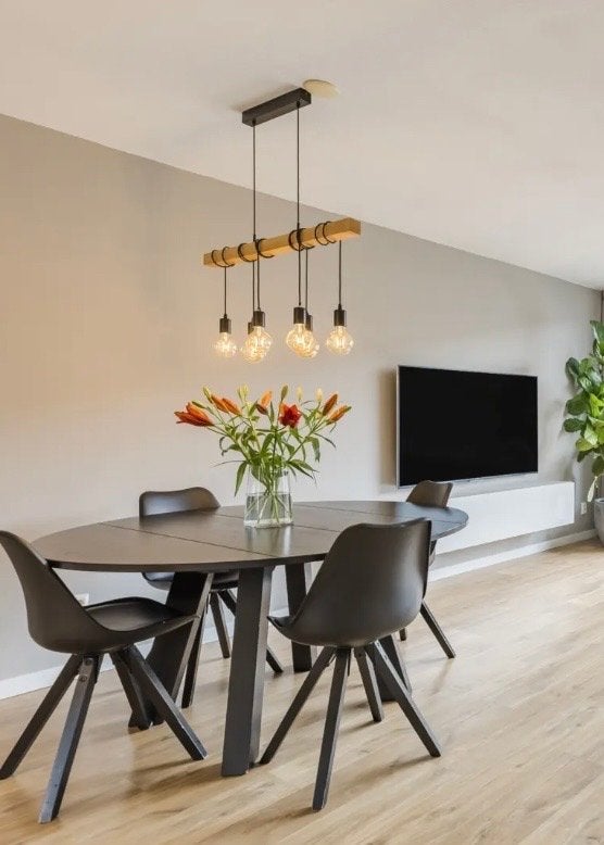 Woood Rhonda XL eettafel 150 cm, Ophalen, Gebruikt, 100 tot 150 cm, Ovaal