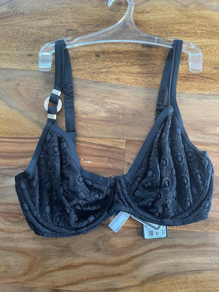 Marie jo bikini top maat 80b en 70e model romy, Verzenden, Zwart, BH