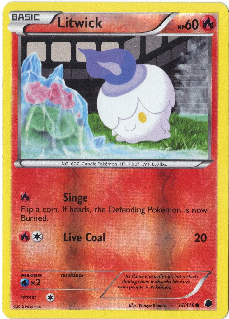 Plasma Freeze,  Litwick [reverse] 14/116, Verzenden, Nieuw, Losse kaart