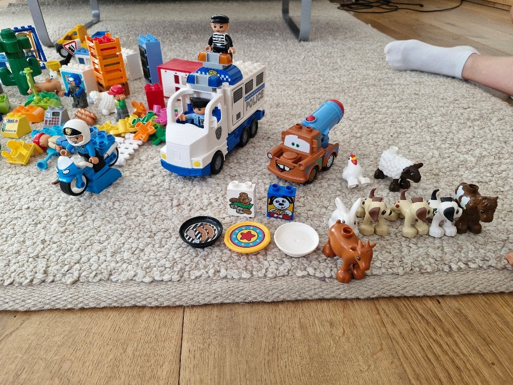 losse duplo blokken en accessoires, Kinderen en Baby's, Speelgoed | Duplo en Lego, Gebruikt, Duplo, Overige typen, Overige thema's