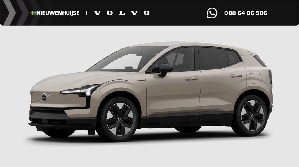 Volvo EX30 P3 Plus Europa 51 kWh | Snel Leverbaar | Elektris, Auto's, Volvo, Automaat, 12 maanden, Achterwielaandrijving, Leder en Stof