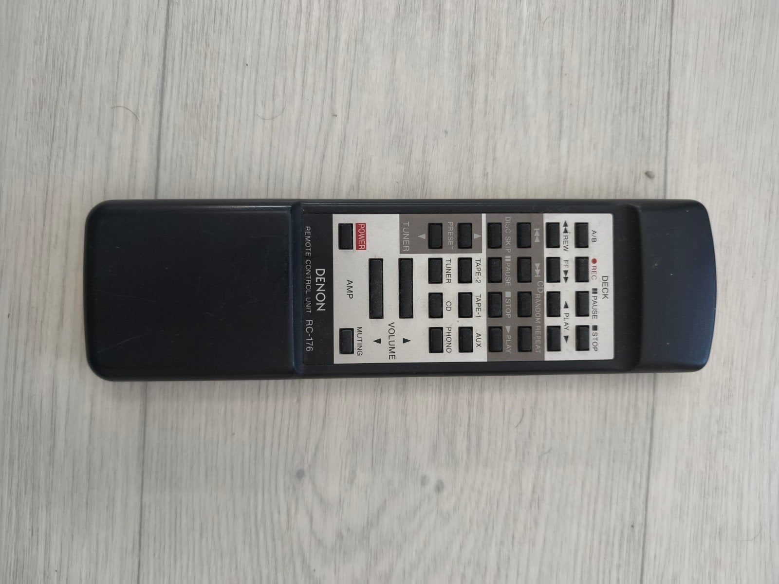 Denon afstandsbediening RC-176 voor PMA versterkers, Ophalen, Gebruikt, Origineel, Receiver of Versterker