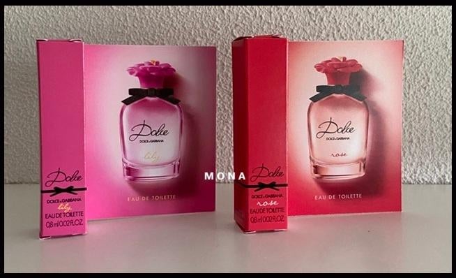 #2 Dolceset set 2 parfum samples proefjes testers monsters, Verzenden, Nieuw