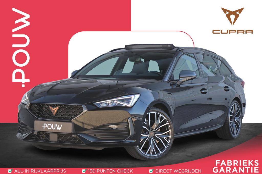 CUPRA Leon Sportstourer 1.4 e-Hybrid 245pk VZ Performance Li, Auto's, Cupra, 12 maanden, Stof, Gebruikt, 4 cilinders