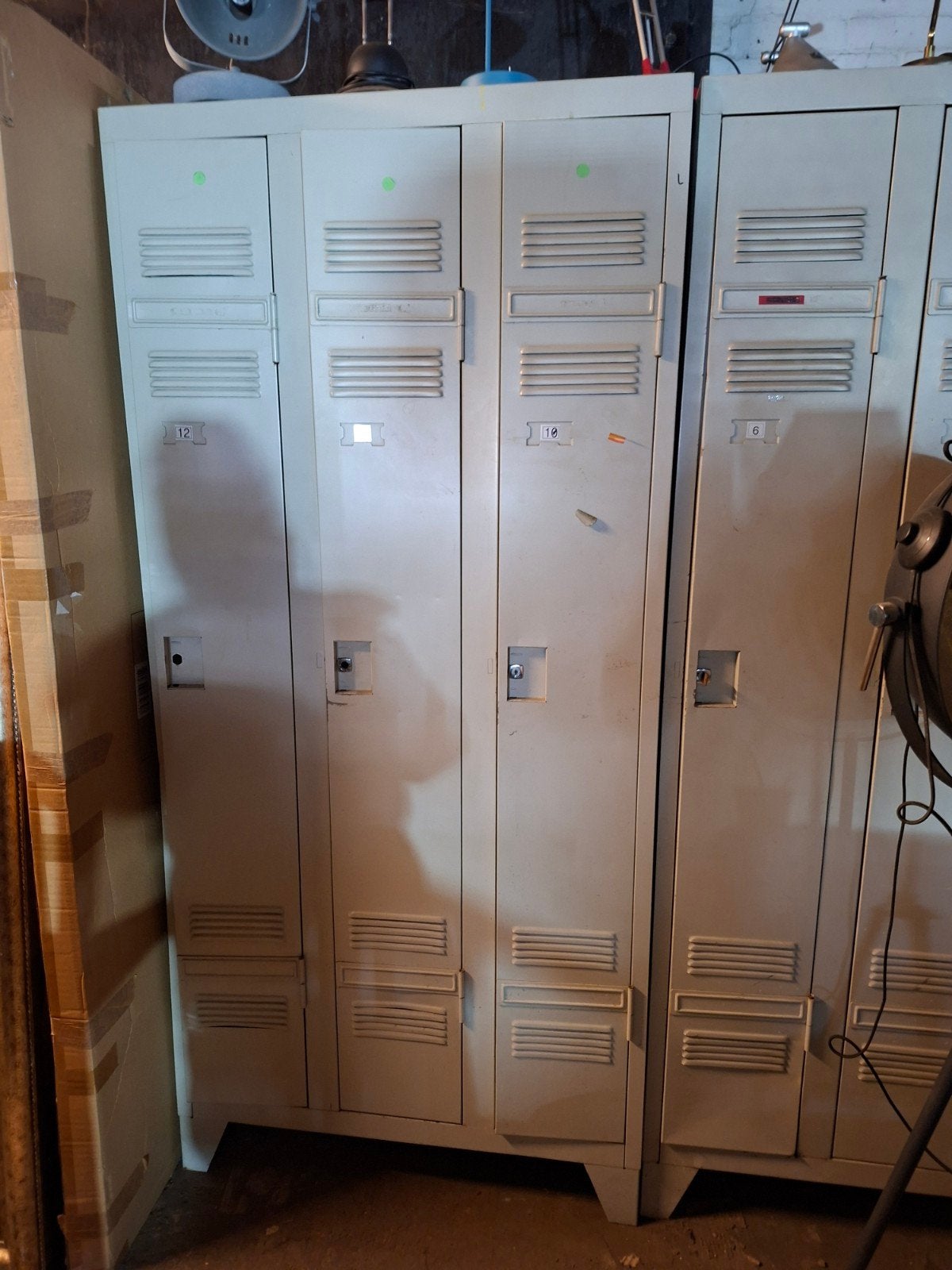 2x Locker met 3 kastjes - Gebruikt, Ophalen, Gebruikt