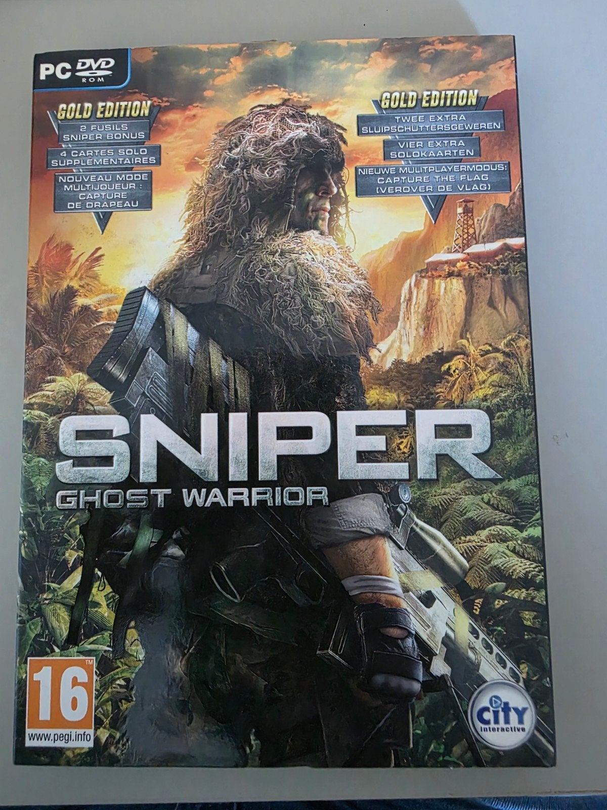 Pc game Sniper ghost warrior, Shooter, 1 speler, Ophalen of Verzenden, Zo goed als nieuw