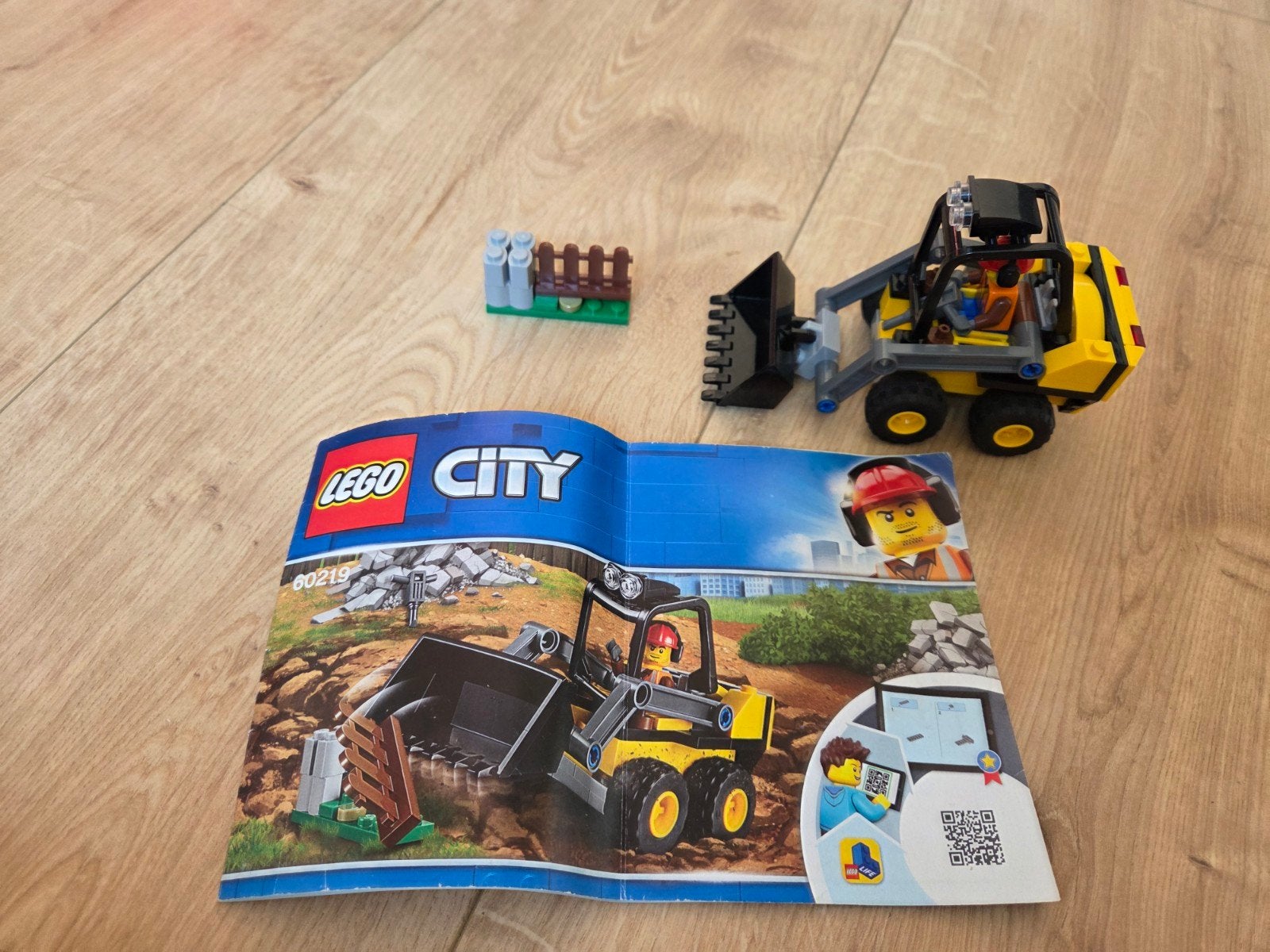 LEGO City 60219 Bouwvoertuig met minifiguur, Ophalen of Verzenden, Zo goed als nieuw, Overige merken