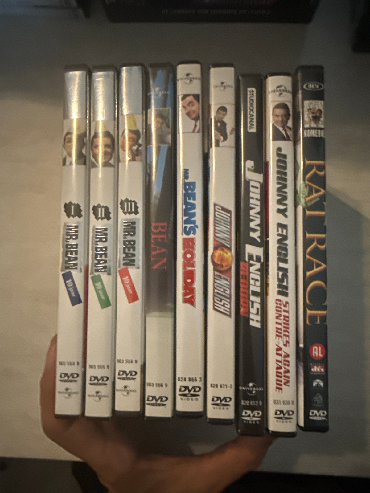 Diverse Rowan Atkinson Films: Mr. Bean, Johnny English, Rat, Alle leeftijden, Nederlands, Ophalen of Verzenden, Britse komedie