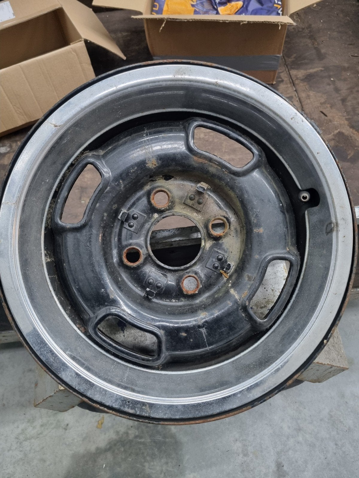 4 x 100 13 inch velgen. (opel gt), Auto diversen, Ophalen of Verzenden