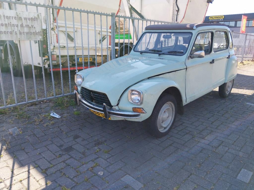 Citroen dyane 6 confort 1982, Auto's, Citroën, Particulier, 2CV, Benzine, Hatchback, Handgeschakeld, Geïmporteerd, Groen, Stof