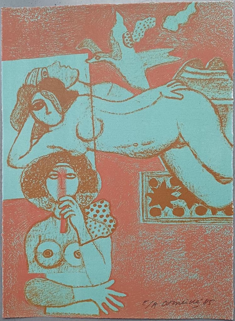 Corneille – gesigneerde litho, Ophalen of Verzenden