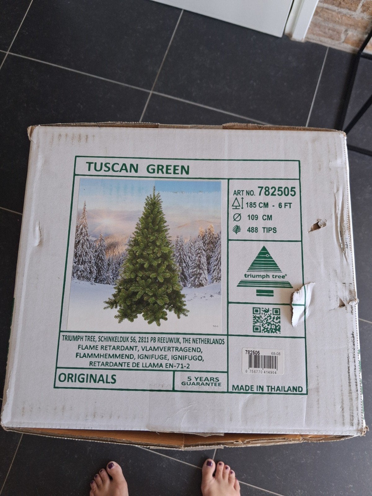 Triumph kunst kerstboom, nieuw, Ophalen, Nieuw