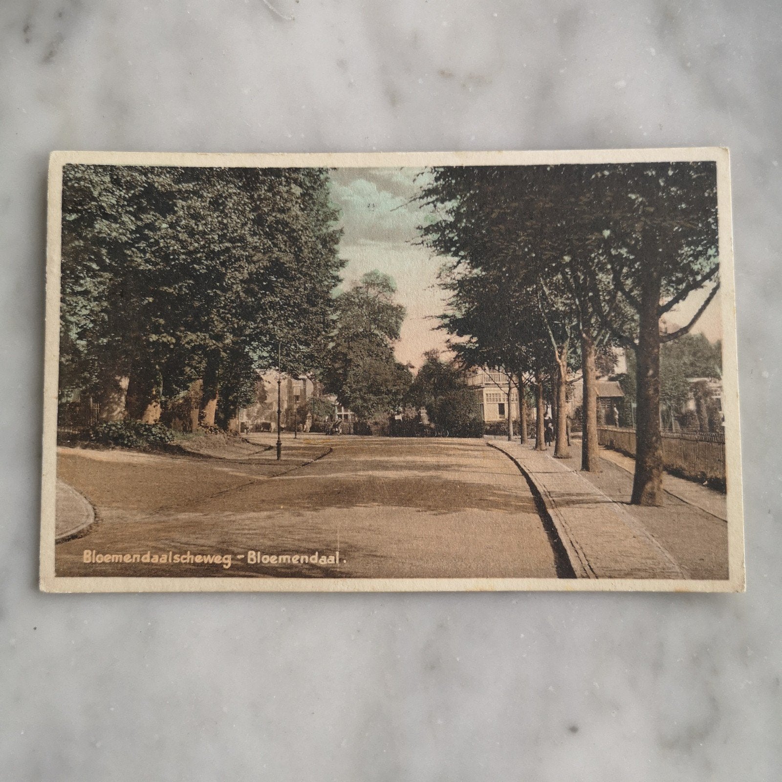 Bloemendaal // Bloemendaalscheweg 1947, Verzamelen, Ansichtkaarten | Nederland, Verzenden, 1940 tot 1960, Noord-Holland