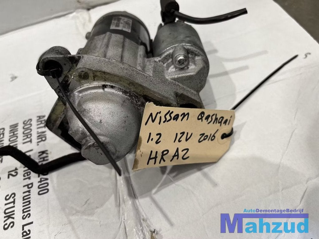 NISSAN QASHQAI 1.2 HRA2 startmotor 233004979R, Takashima 1-chome 1-1
220-8686  Yokohama, Ophalen of Verzenden, NISSAN_SR@mail.nissan.co.jp