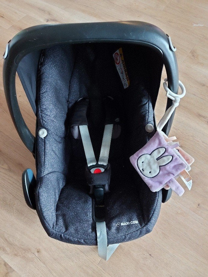 MaxiCosi autostoeltje met veel extra's, Ophalen, 0 t/m 13 kg, Maxi-Cosi, Autogordel