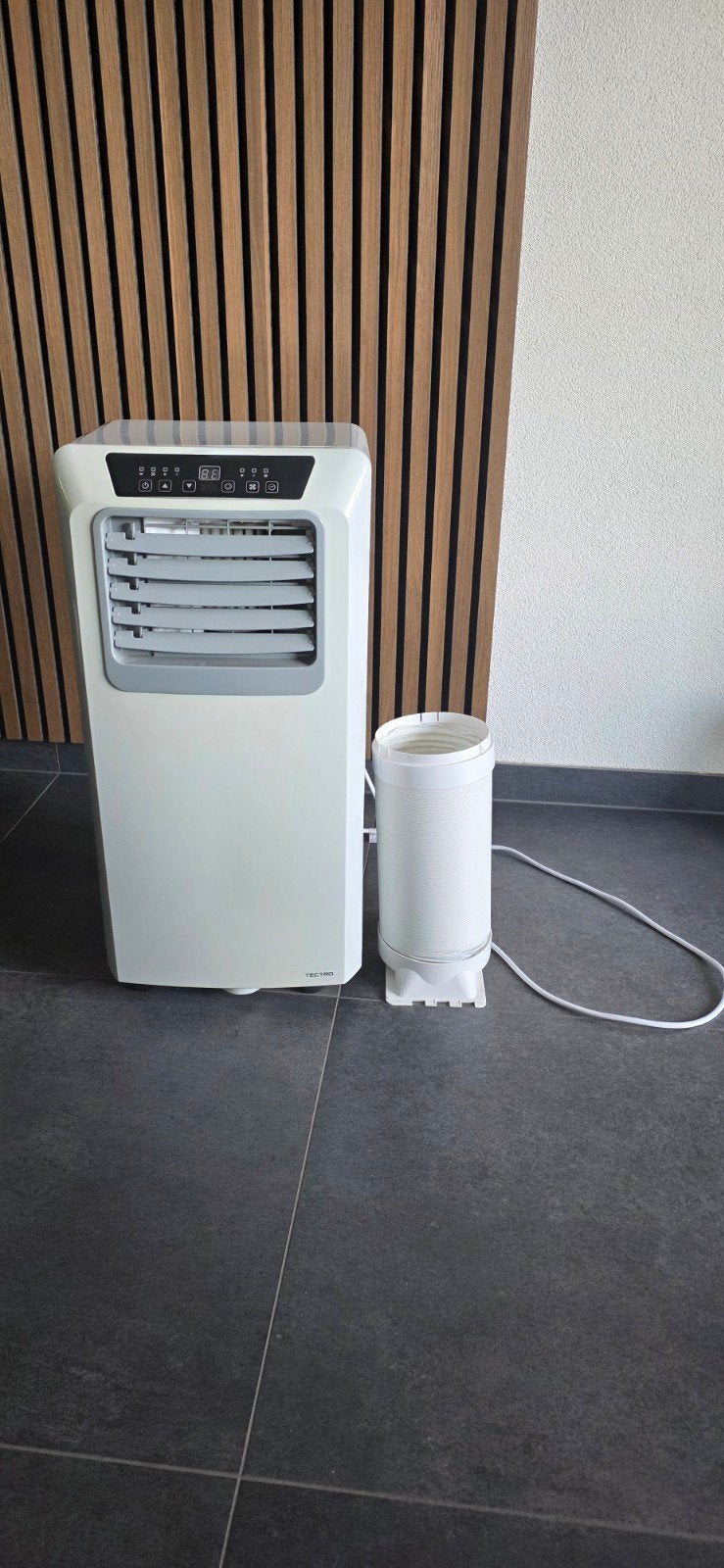 Tectro TP2520 mobiele airco, Ophalen, Gebruikt, Minder dan 60 m³, Timer